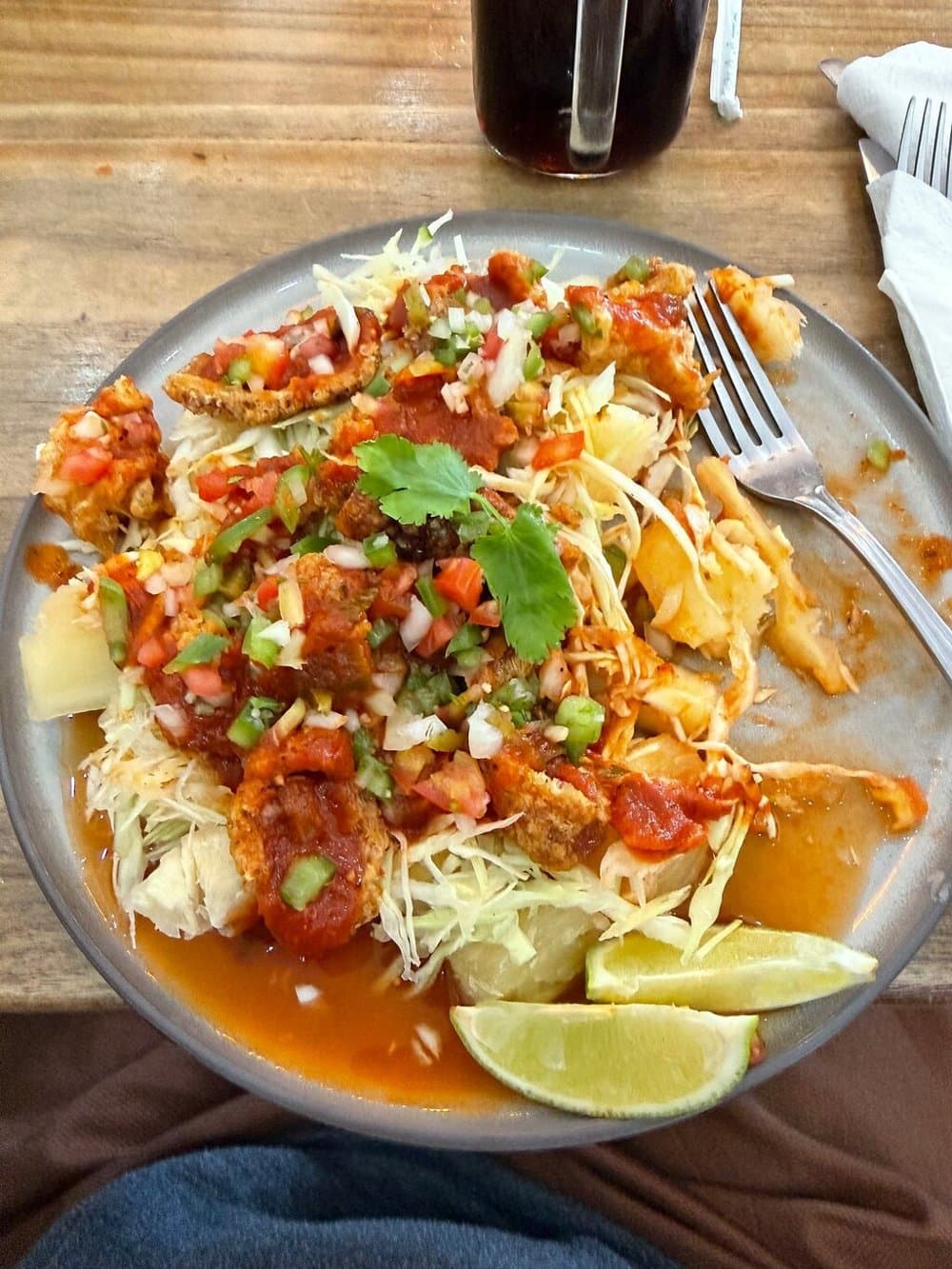 A guest favorite lunch plate at GiLei's Café